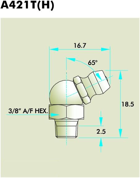 TAPER THREAD PROFILE 6